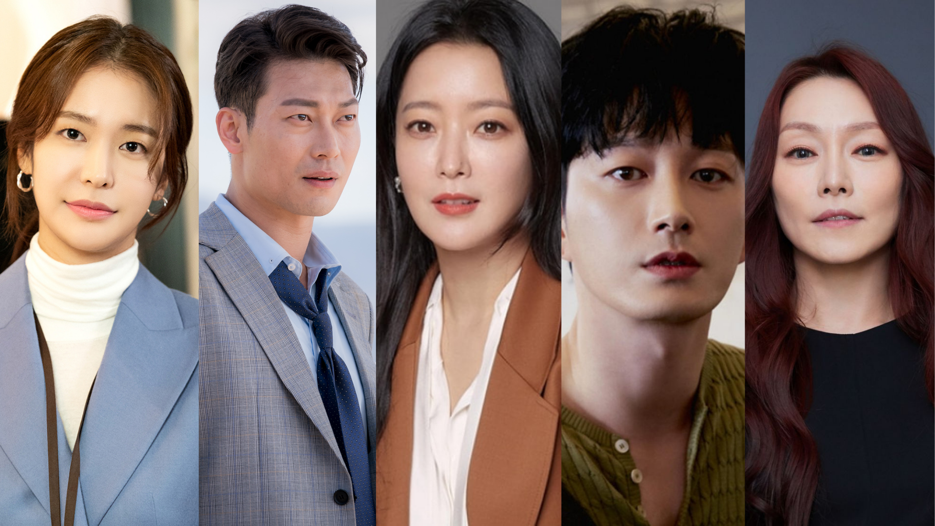Jung Yoo Jin, Park Hoon, Kim Hee Sun, Lee Hyun Wook y Cha Ji Yeon