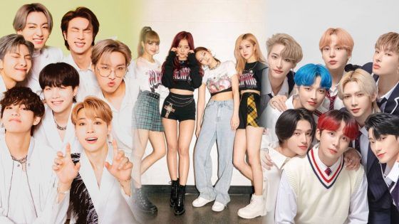 artistas K-pop Twitter