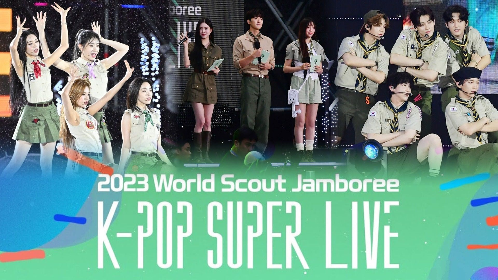 World Scout Jamboree 2023 en Corea finaliza con espectacular concierto